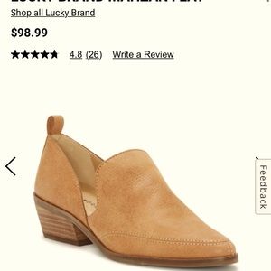 Lucky Brand Women’s Mahzan Flat Size 8